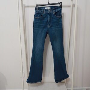 Abercrombie & Fitch Ultra Rise Flare Jeans Curve Love